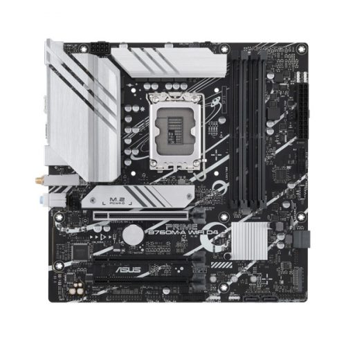 Asus alaplap - intel prime b760m-a wifi d4 s1700 (b760, 4xddr4 5333mhz, 4xsata3, 2xm.2, 2xhdmi+dp)