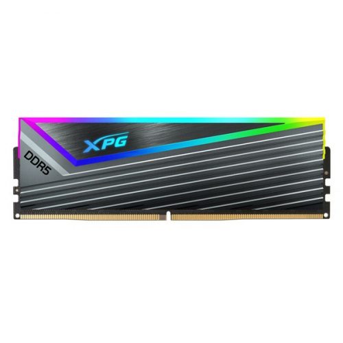 Adata memória desktop - 32gb ddr5 xpg caster rgb (32gb, 6400mhz, cl32, 1.35v, hűtőbordás, fekete, rgb)