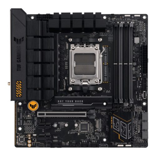 Asus alaplap - amd tuf gaming b650m-e wifi am5 (b650, micro-atx, 4xddr5 7600+mhz, 4xsata3, 2x m.2, hdmi+2xdp)