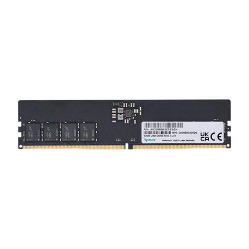 Apacer memória desktop - 16gb ddr5 (4800mhz, cl40, 1.1v)