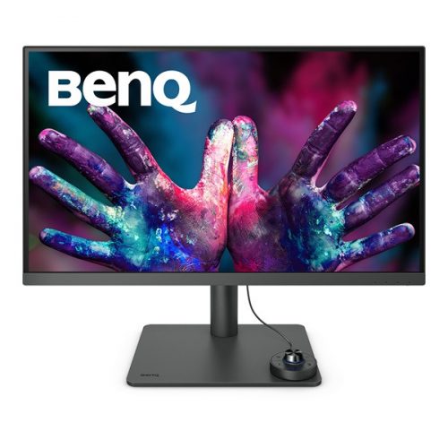 Benq monitor 27" - pd2705u (ips, 16:9, 3840x2160, 5ms, 350dc/m2,  dp, hdmi, usb-c, speaker, mag.áll., Pivot)