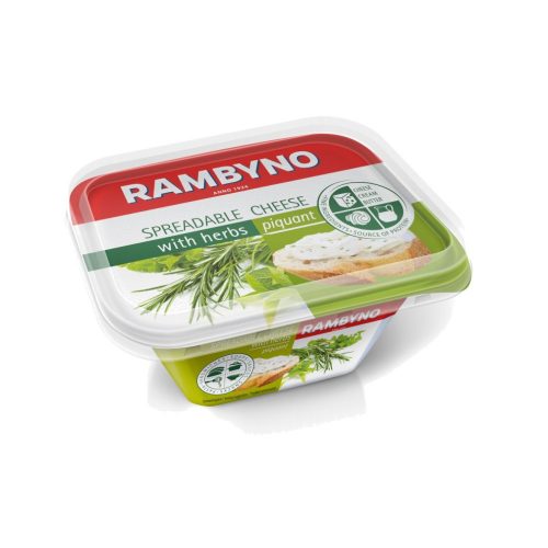 Rambyno sajtkrém zöldfűszeres 175g