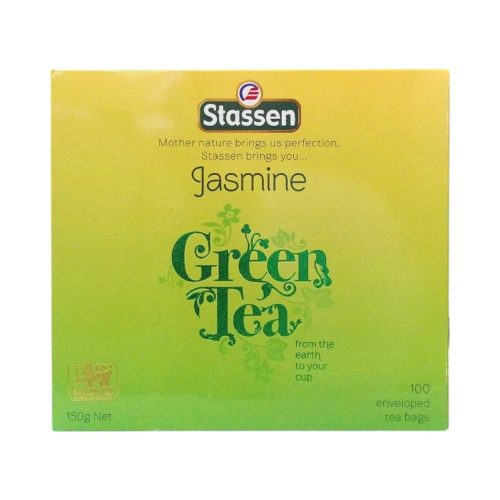 Stassen zöld tea jázmin 100x1,5g 150g