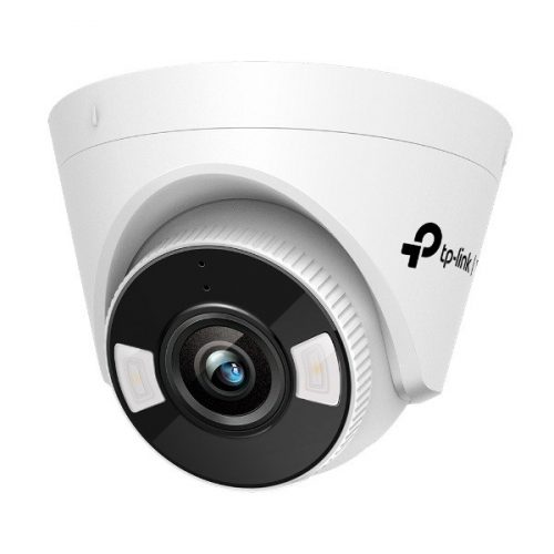 Tp-link ip turretkamera - c430 (fullcolor, 3mp, 4mm, h265+, fehér led30m, ir30m, poe/12vdc, mikrofon)