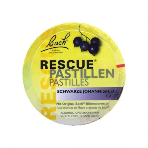 Bach rescue pasztilla feketeribizlis 50g