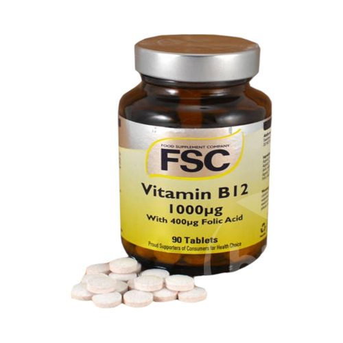 Fsc b12 vitamin tabletta 1000mg 90 db