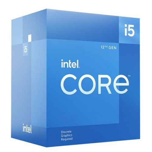 Intel processzor - core i5-12400f (2500mhz 18mbl3 cache 10nm 65w skt1700 alder lake) box no vga