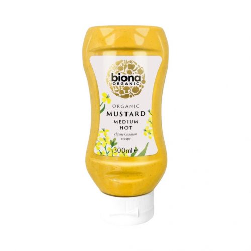 Biona bio mustár közepesen erős 300 ml