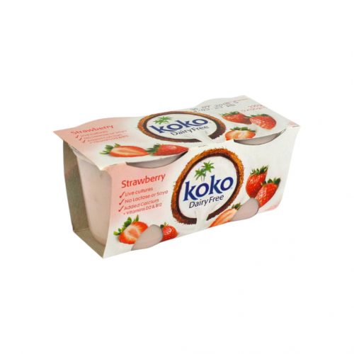 Koko kókuszgurt epres 250g