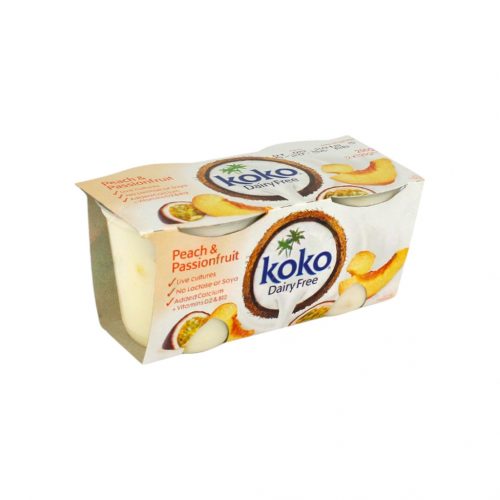 Koko kókuszghurt barack-maracujás 2x125g