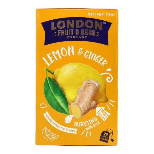 London citrom gyömbér tea 20x 40g