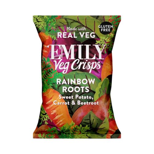 Emily / veg crips / színes szeletelt gyökérzöldségek gluténmentes 30g