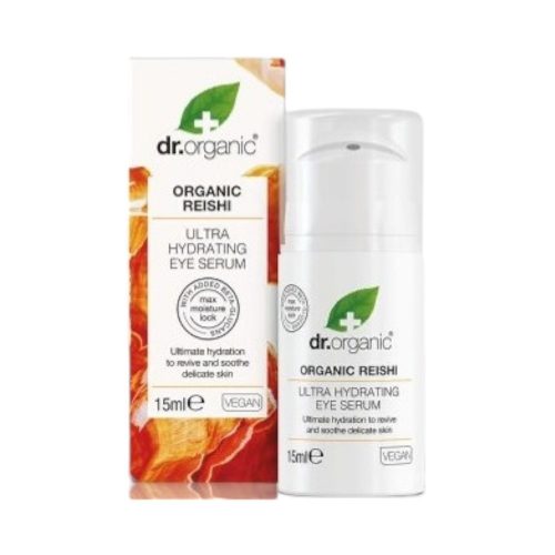 Dr.organic bio reishi gomba ultra hidratáló szemkörnyékápoló szérum 15 ml