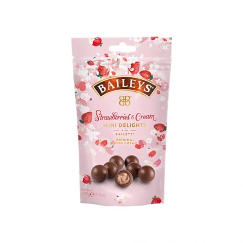 Baileys chocolate mini delights strawberries & cream 102g