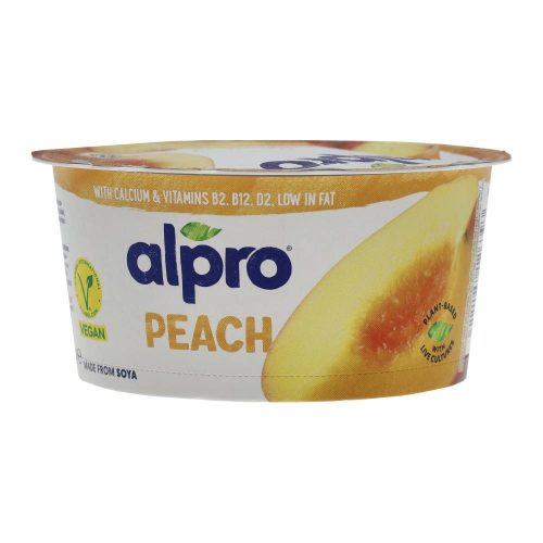 Alpro szójagurt őszibarackos 150g