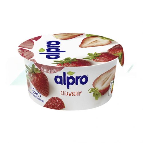 Alpro szójagurt epres 150g