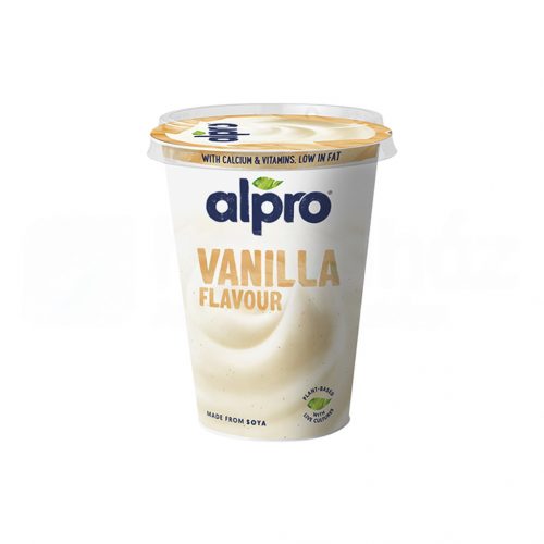 Alpro szójagurt vaníliás 400g