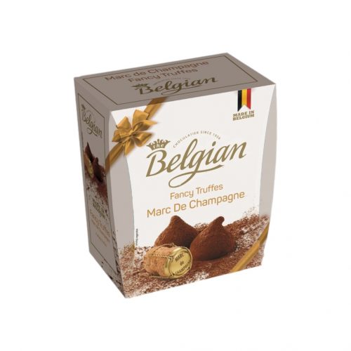 Belgian fancy truffles champagne bppr2007 pezsgő krémmel töltött belga csokoládé bonbon 200g