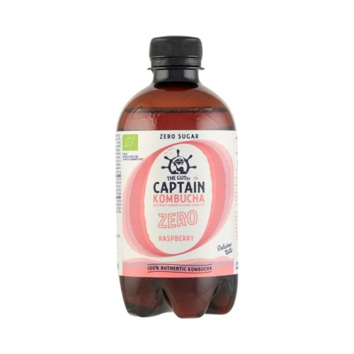 Captain kombucha ital zero málna 400 ml