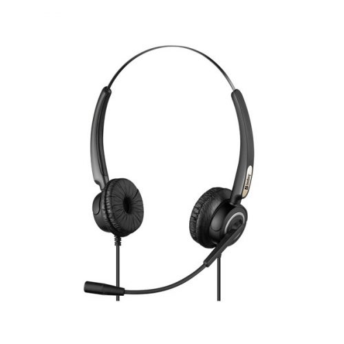 Sandberg fejhallgató - usb office headset pro stereo (usb; mikrofon; hangerő szabályzó; 2,1m kábel; fekete)