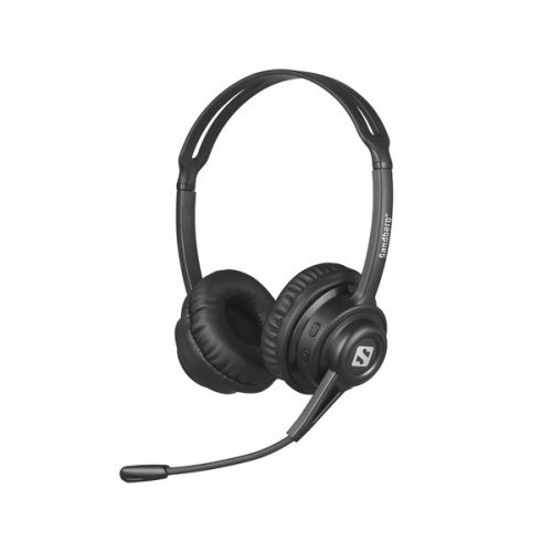 Sandberg wireless fejhallgató - bluetooth headset anc+enc