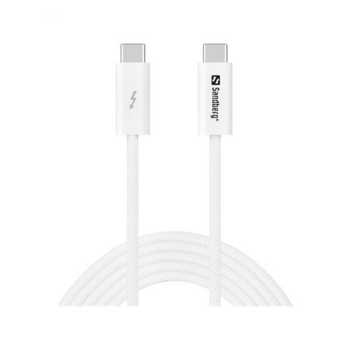 Sandberg kábel - usb-c>c usb4 240w+40gbps, 2m