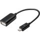 Sandberg kábel - otg adapter microusb m - usb f