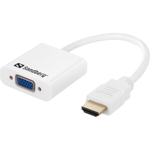 Sandberg kábel átalakító - hdmi to vga+audio converter