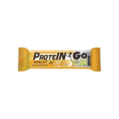 Sante go on tejcsokoládéval bevont vaníliás protein szelet 50g