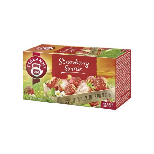 Teekanne strawberry sunrise tea 20db