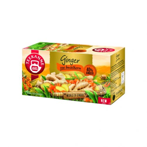 Teekanne ginger homoktövis ízű gyömbér tea 35 g