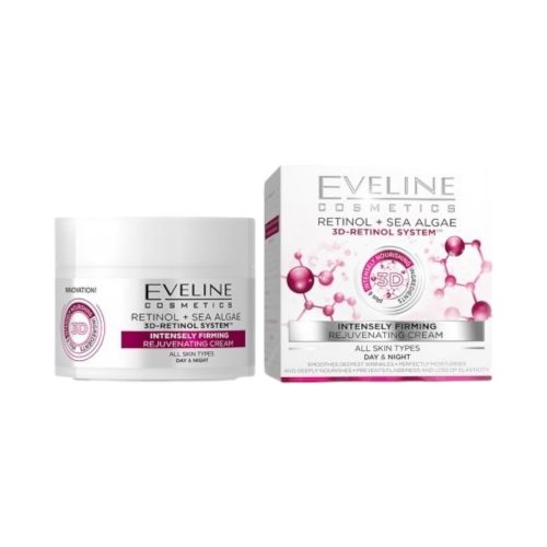 Eveline 3d retinol intenzív feszesítő arckrém 50 ml