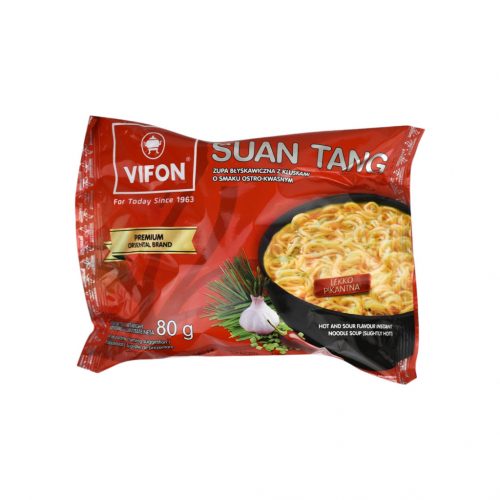 Vifon suan tang pekingi instant tésztás leves (enyhén csípős) 80g