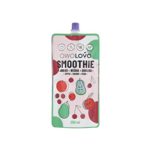 Owolovo smoothie alma-meggy-körte 250 ml