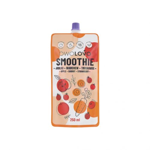 Owolovo smoothie alma-sárgarépa-eper 250 ml