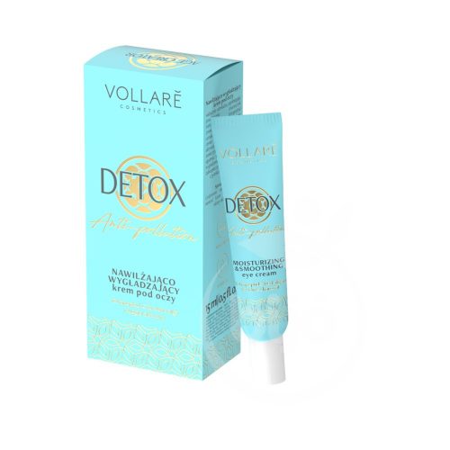 Vollaré age creator detox bőrkisimító bőrfiatalító lifting hatású szemránckrém tetrapeptiddel, aktív szénnel 15 ml