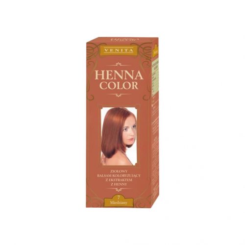 Henna color színező hajbalzsam nr 7 rézvörös 75 ml