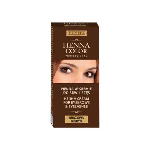 Henna color szemöldök és szempilla krémfesték barna 15g