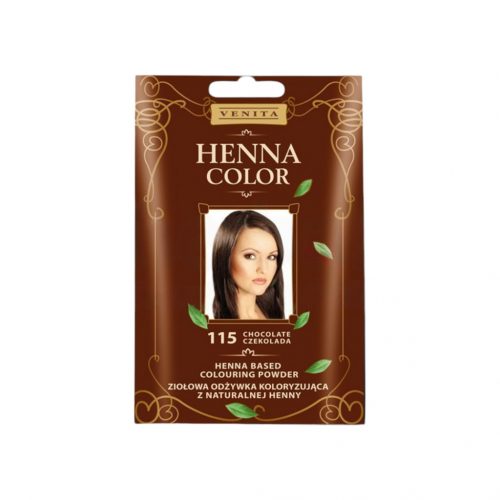 Henna color hajszínezőpor nr 115 csokoládé barna 25g