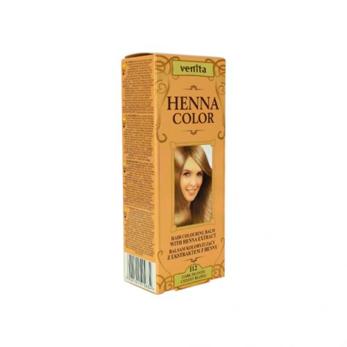 Henna color színező hajbalzsam nr 112 sötétszőke 75 ml