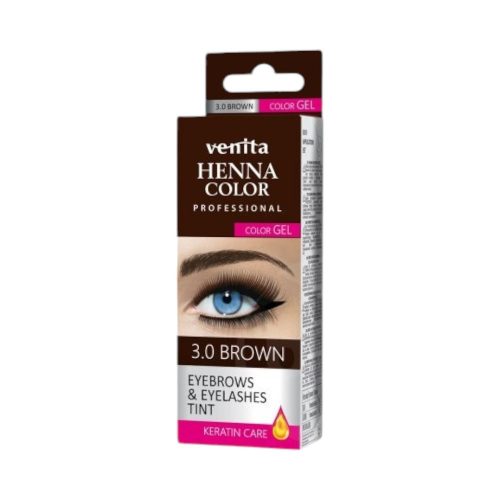 Venita henna color gyógynövényes szemöldök festék 3,0 barna 15g