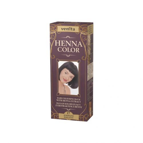 Henna color színező hajbalzsam nr 17 padlizsán 75 ml