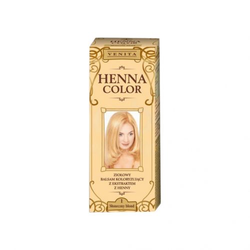 Henna color hajfesték 1 napszőke 75ml