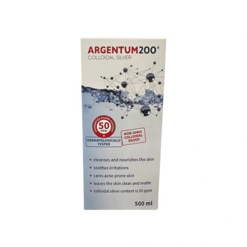 Argentum2000 ezüstkolloid 50ppm 500 ml