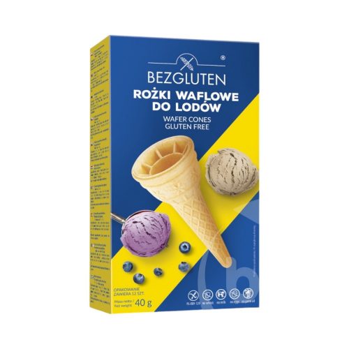 Bezgluten gluténmentes ostya tölcsér 40g