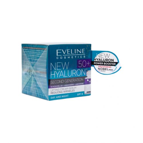 Eveline hyaluron clinic 50+ day&night lifting arckrém 50 ml