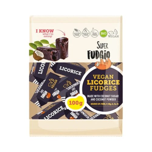 Super fudgio bio vegán karamella édesgyökeres 100g