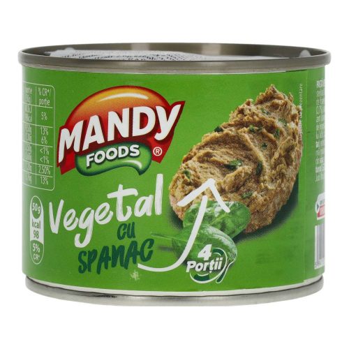 Mandy növényi pástétom spenótos 200g