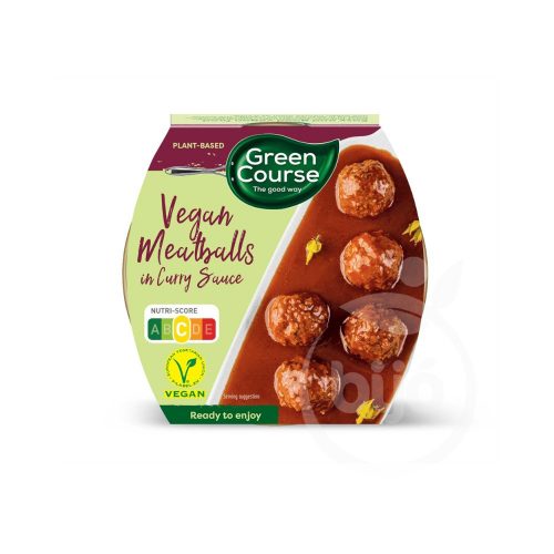 Green course vegán golyók curry szószban 300g