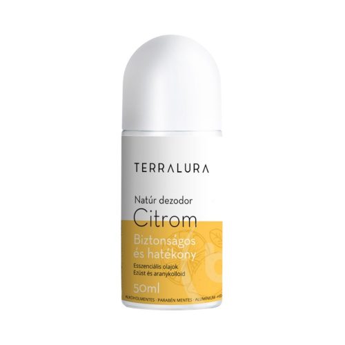 Terralura golyós natúr deo citrom 50 ml